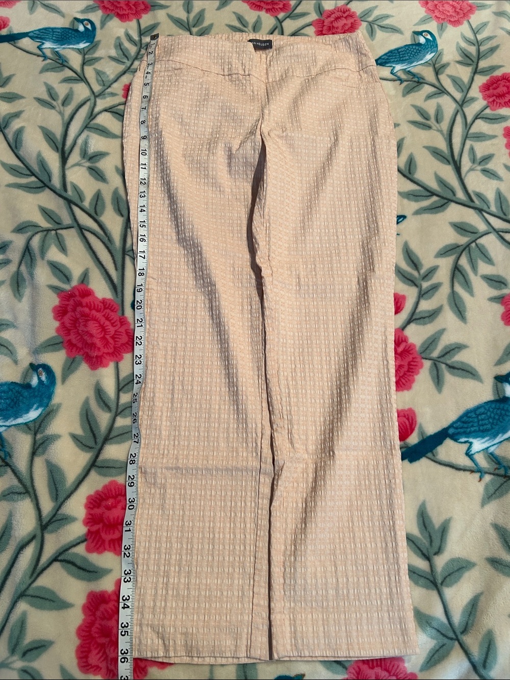 Van Heusen and Rachel Zoe Women's Peach and Tan Trousers - Picture 5 of 10